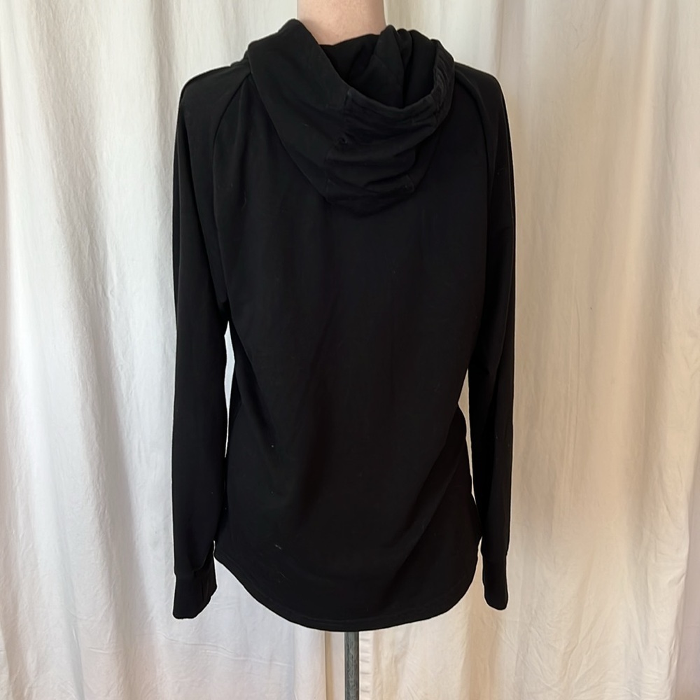 Gymshark Hoodie Black XL  zip front  Unisex - Picture 4 of 10